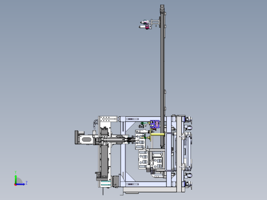 一种瓶子上料设备sw18可编辑左视缩略图
