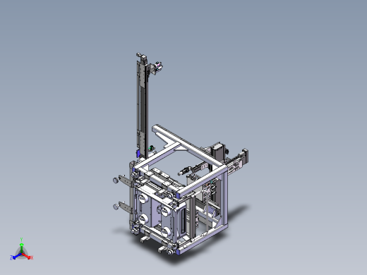 一种瓶子上料设备sw18可编辑正等轴测缩略图