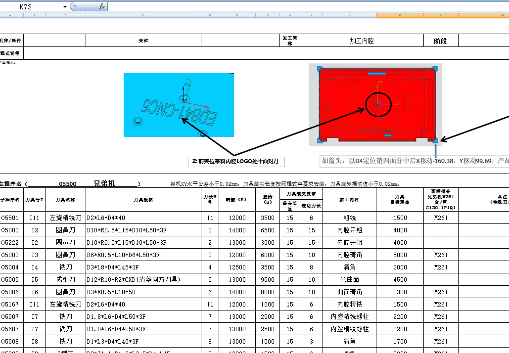 金属外壳铣内腔UG编程程序模型