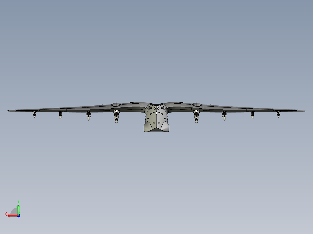 B2004350-《风之谷》中托梅基安运输机后视图