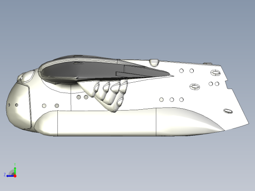 B2004350-《风之谷》中托梅基安运输机右视缩略图