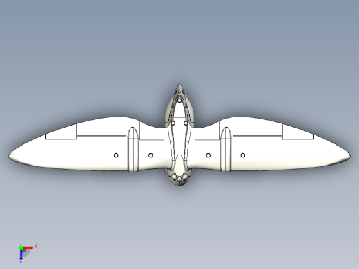 B2004350-《风之谷》中托梅基安运输机俯视缩略图