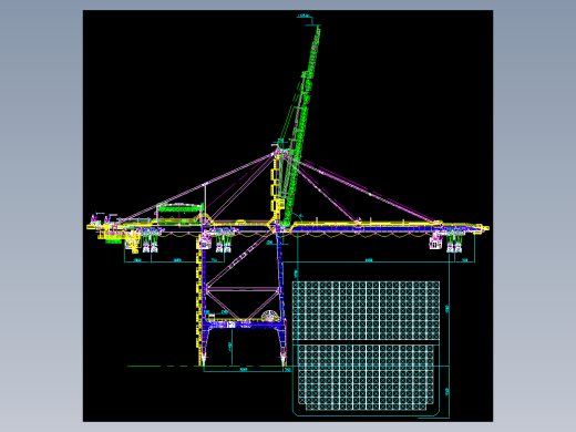 双40英尺岸边集装箱起重机