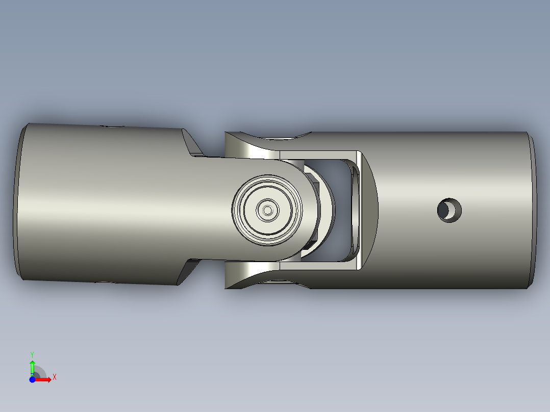 WXWXD型小型十字轴万向联轴器WXD8-CN-42前视图