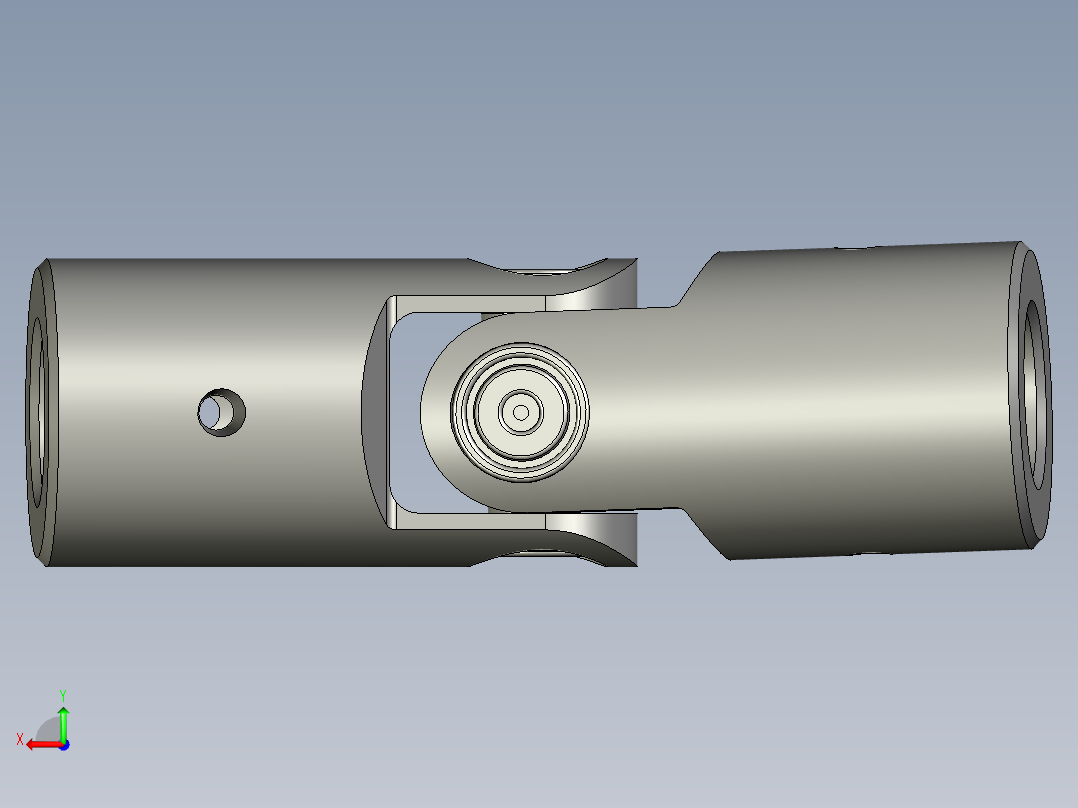 WXWXD型小型十字轴万向联轴器WXD8-CN-42后视图