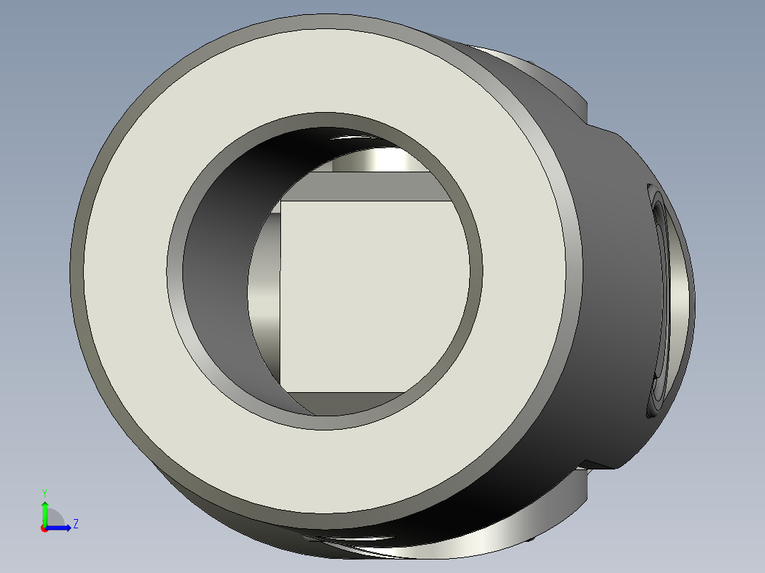 WXWXD型小型十字轴万向联轴器WXD8-CN-42左视图