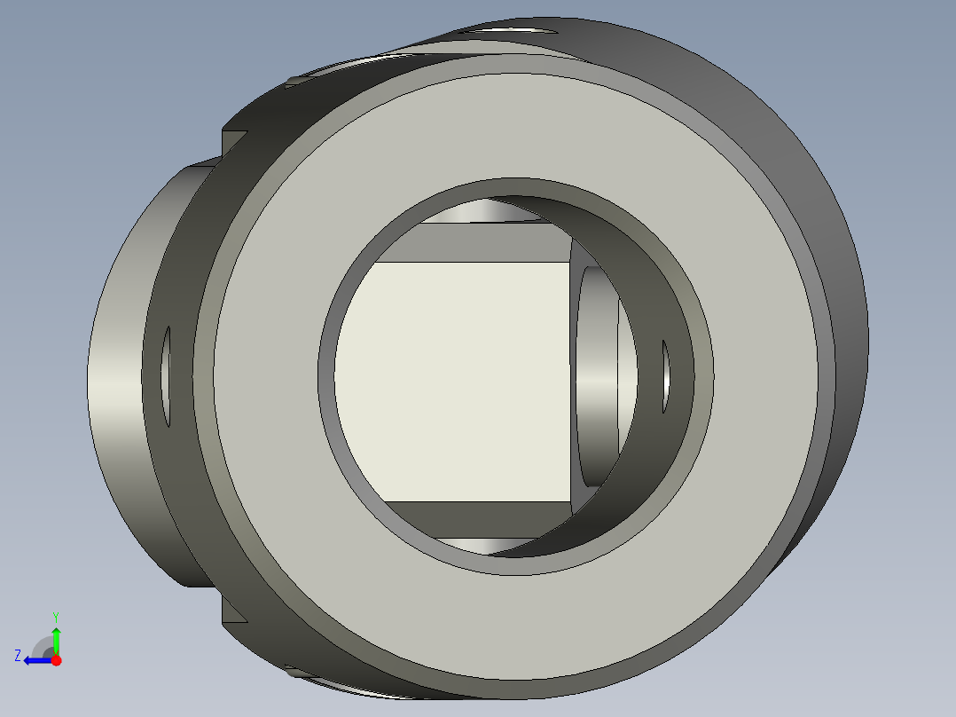 WXWXD型小型十字轴万向联轴器WXD8-CN-42右视图