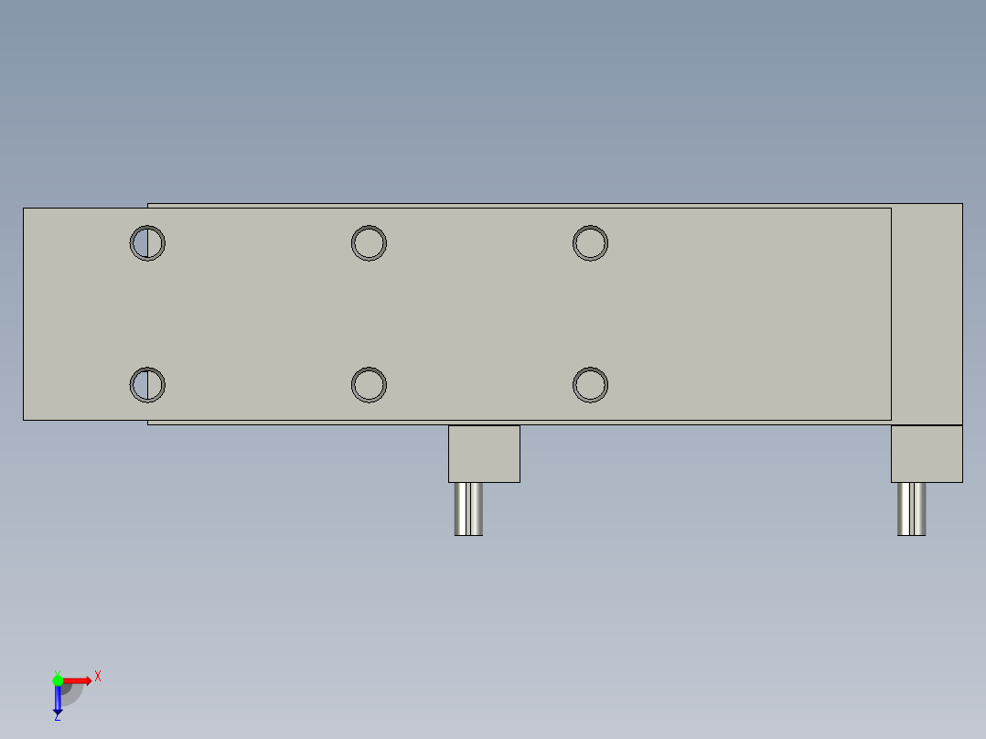 MXH16-50Z-M9PV俯视图
