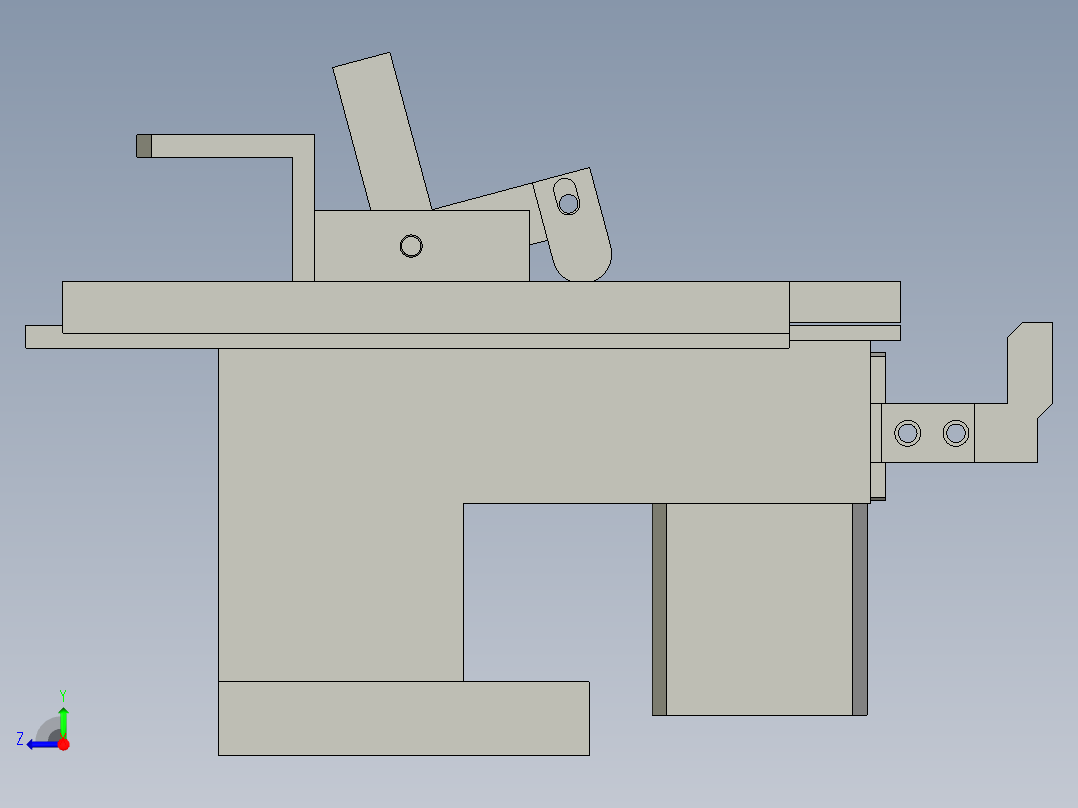 TB-06-00送布带机构右视图