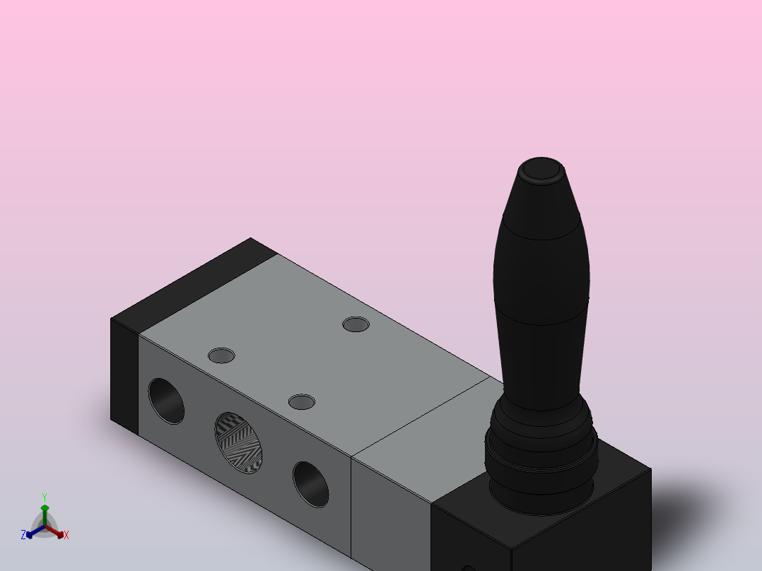 4H230C-08-S手扳阀[4H230C-08-S]主视图