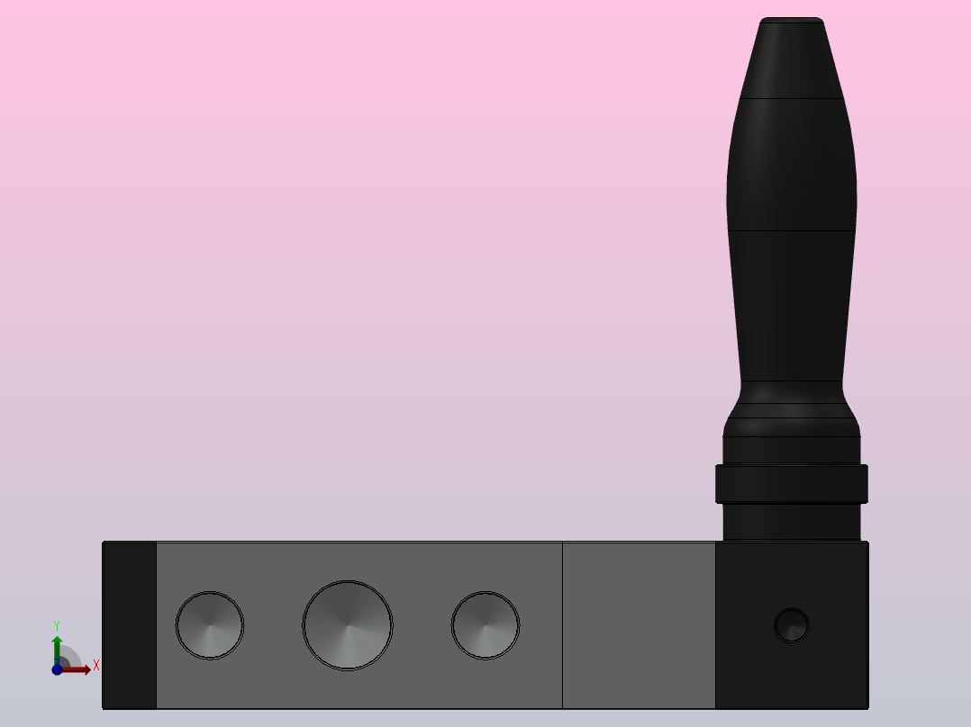 4H230C-08-S手扳阀[4H230C-08-S]前视图