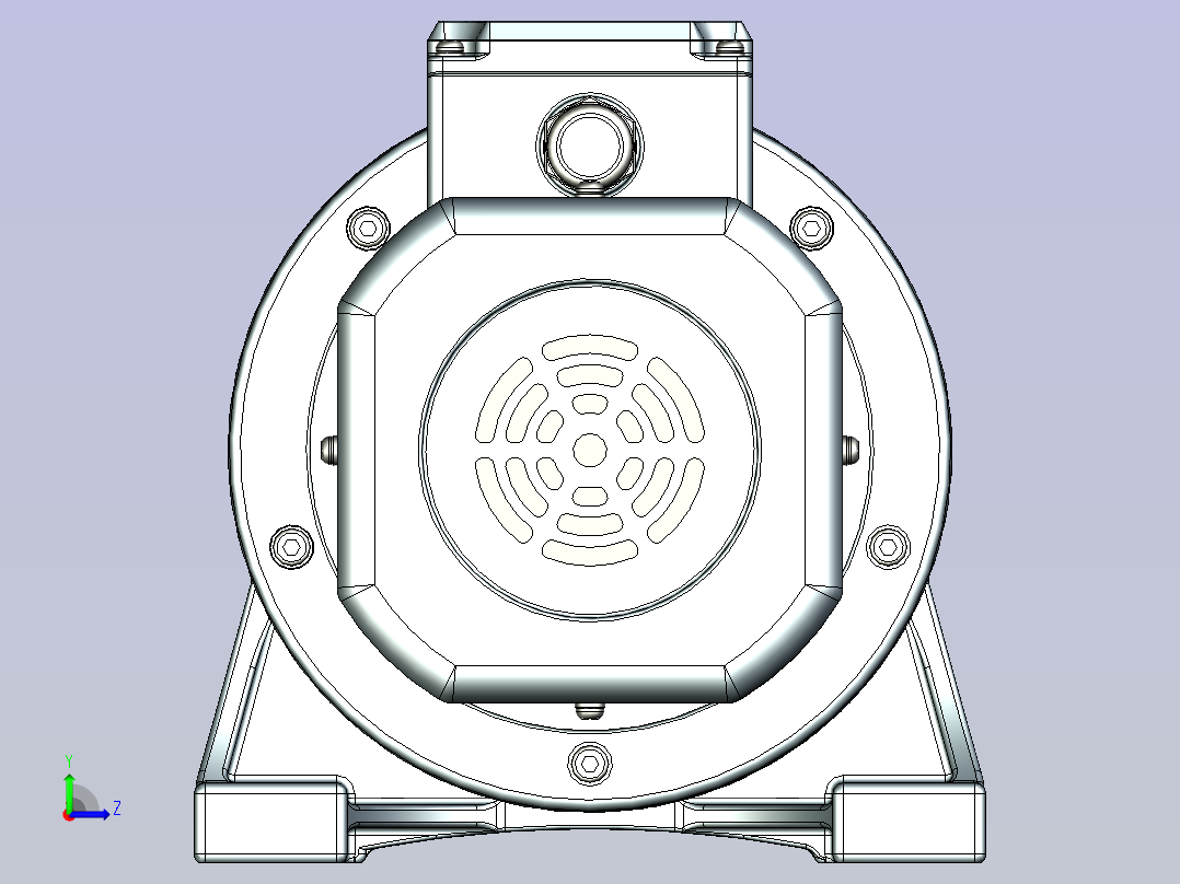 JSCC变频减速电机 f370h03-U左视图