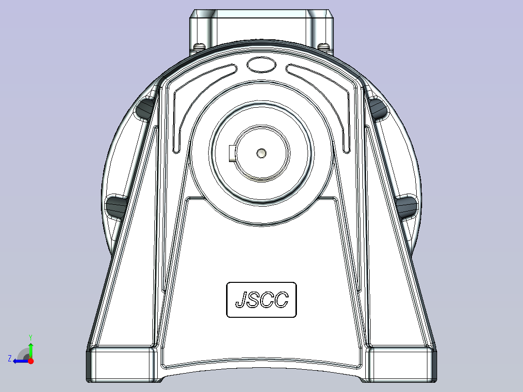 JSCC变频减速电机 f370h03-U右视图