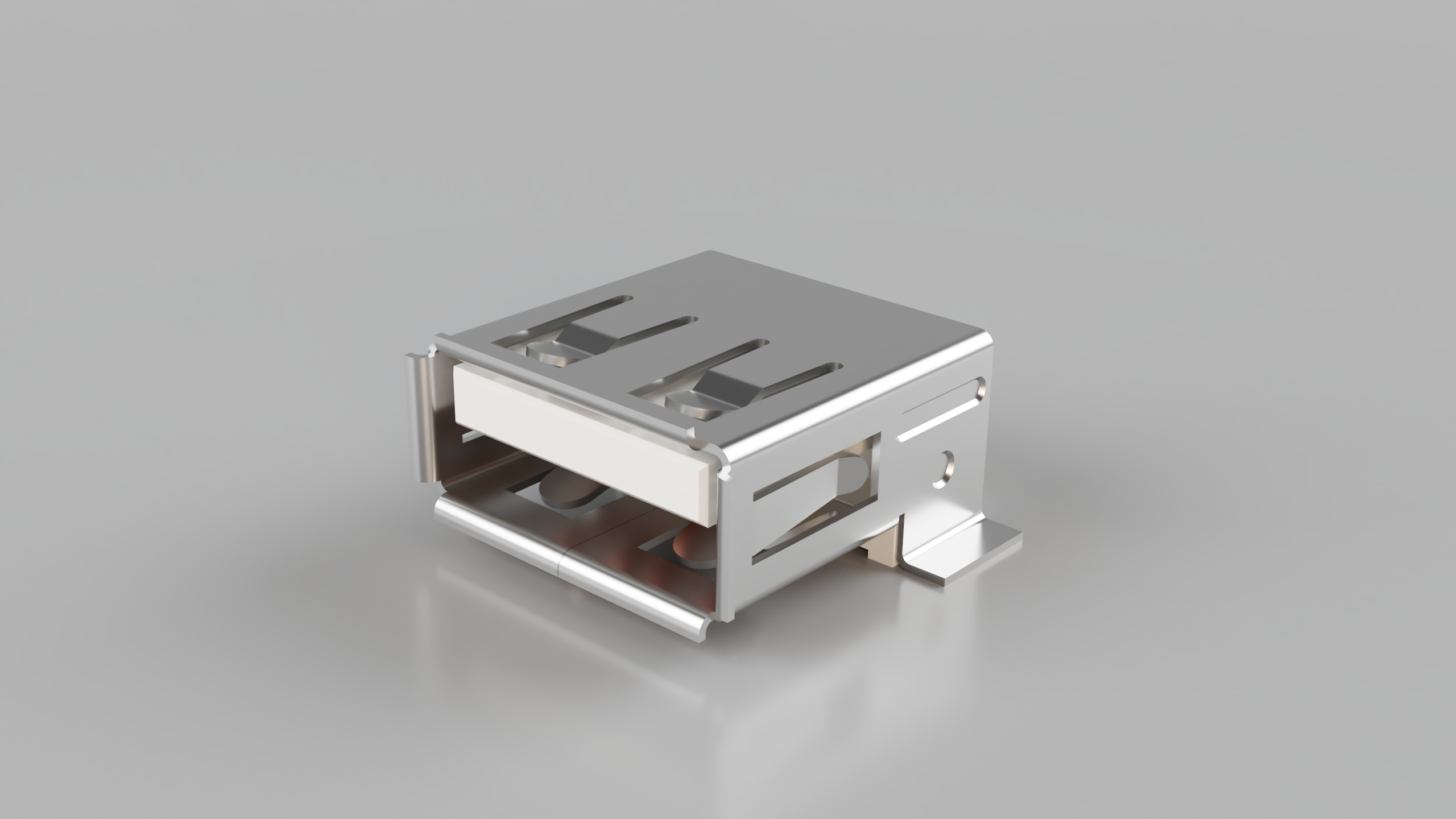 USB 用于焊接在 PCB 板顶部