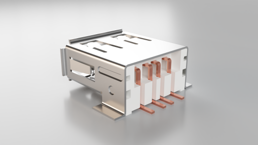 USB 用于焊接在 PCB 板顶部缩略图