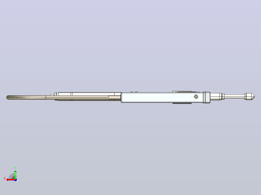 深浦接触式位移传感器 MT-H332ML后视图