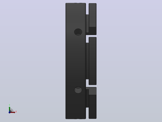 NKA开槽锁紧螺母[NKA M90×2.0]前视缩略图