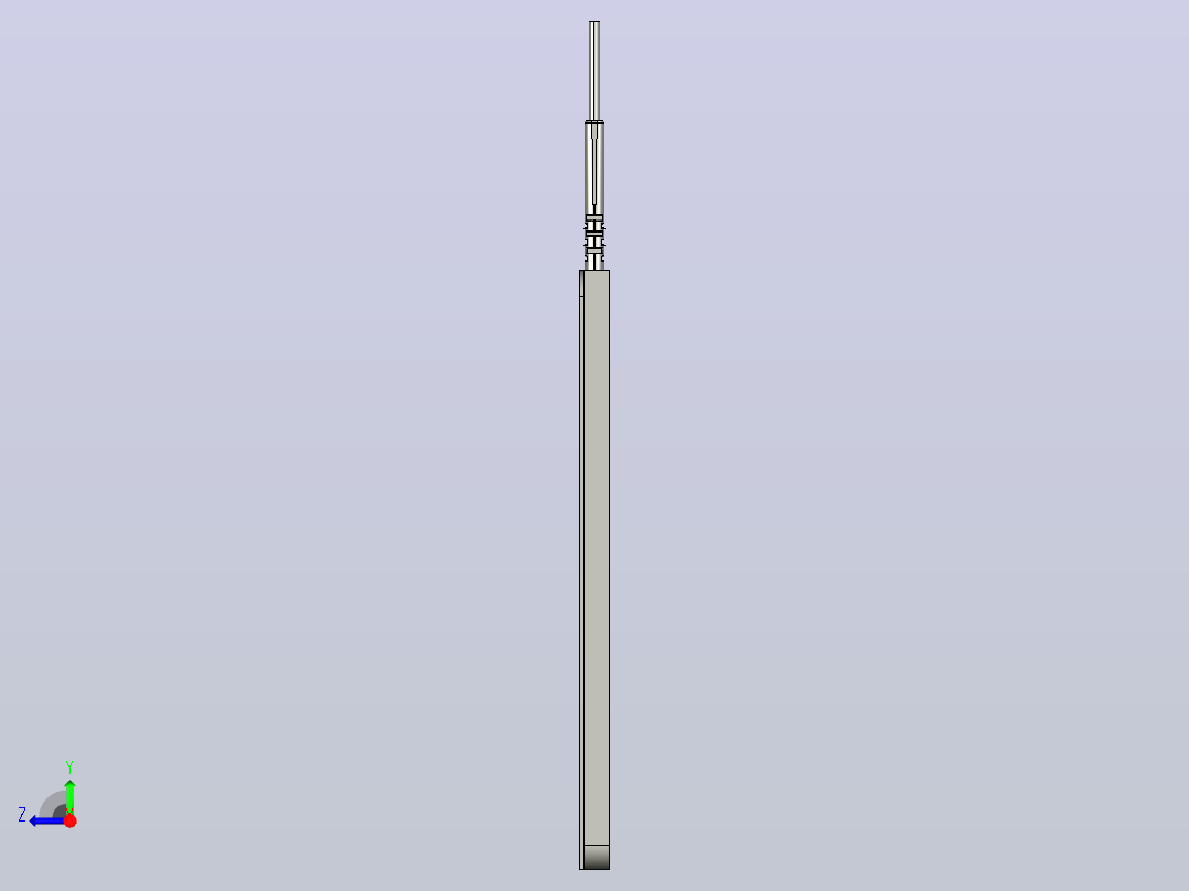 传感器PT100QL右视图