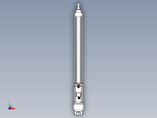 轻载电动缸TPA-ESR40-1210C-L450-MR-CB-W-P40-C3前视缩略图