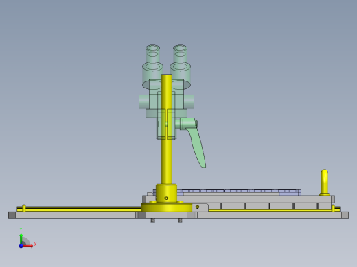滑动位置分度机构前视缩略图