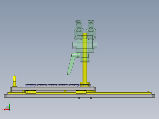 滑动位置分度机构后视缩略图