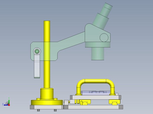 滑动位置分度机构右视缩略图