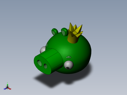 愤怒的小鸟之猪头正等轴测缩略图