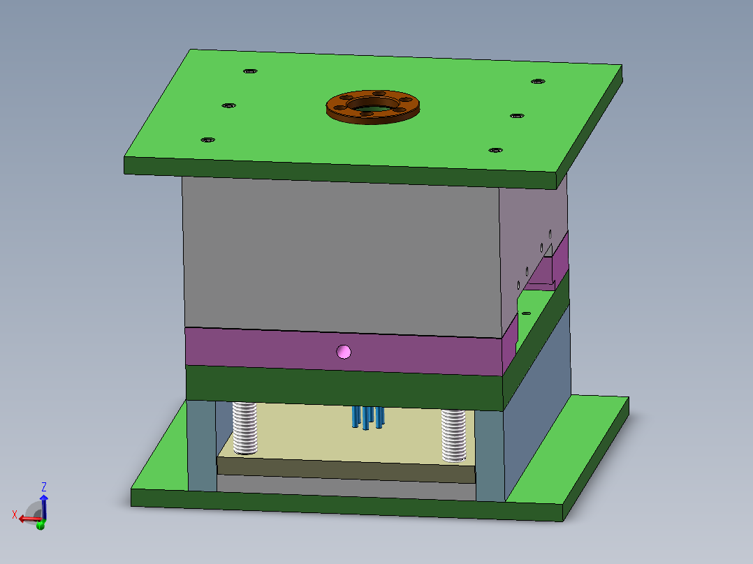 空气清新剂盒子注塑模设计(全部结清）