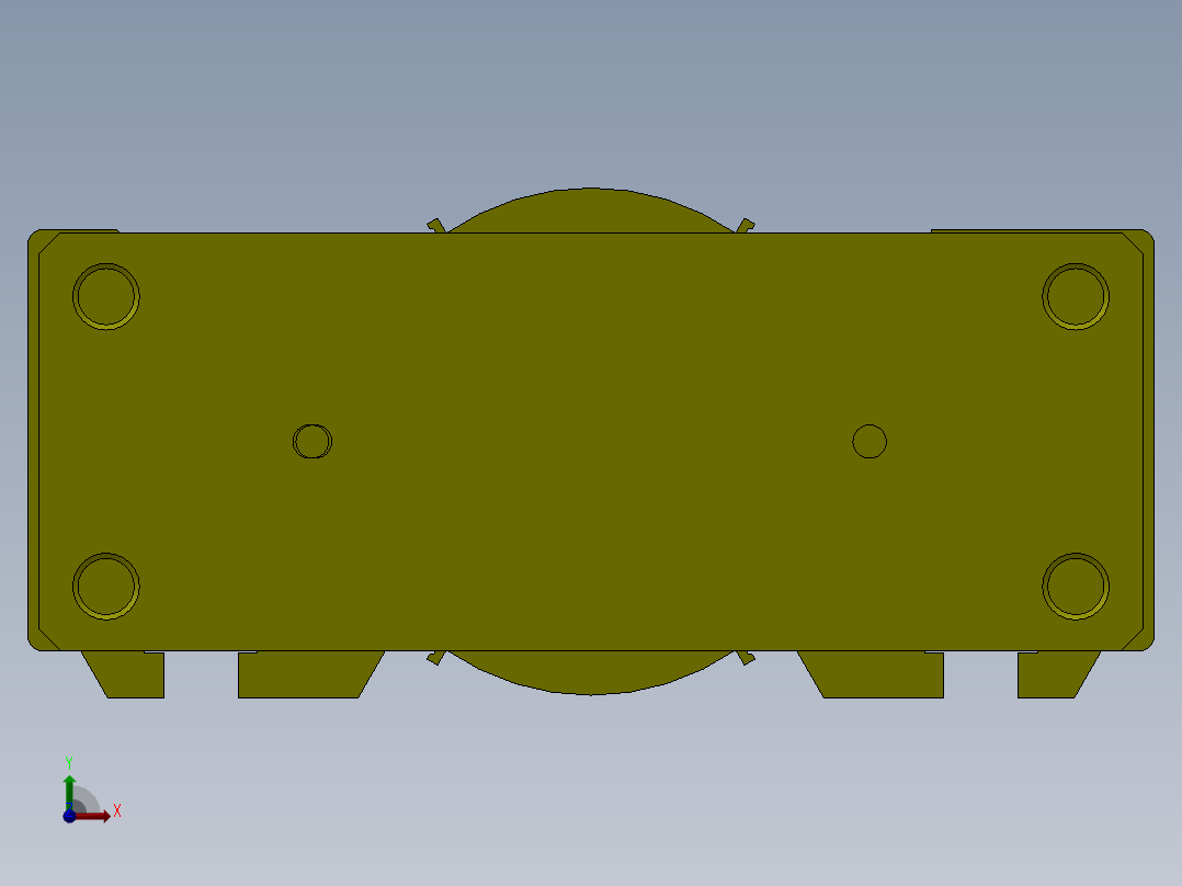 气缸-A_MGPM80_25_20前视图