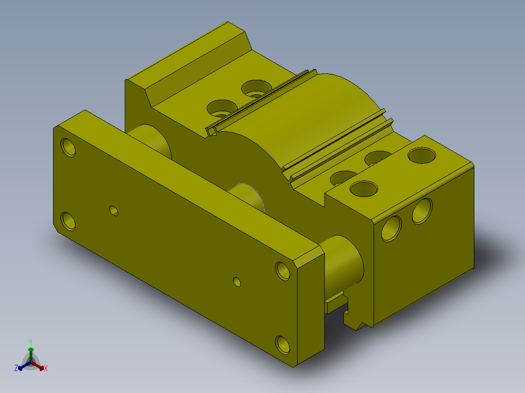 气缸-A_MGPM80_25_20正等轴测图