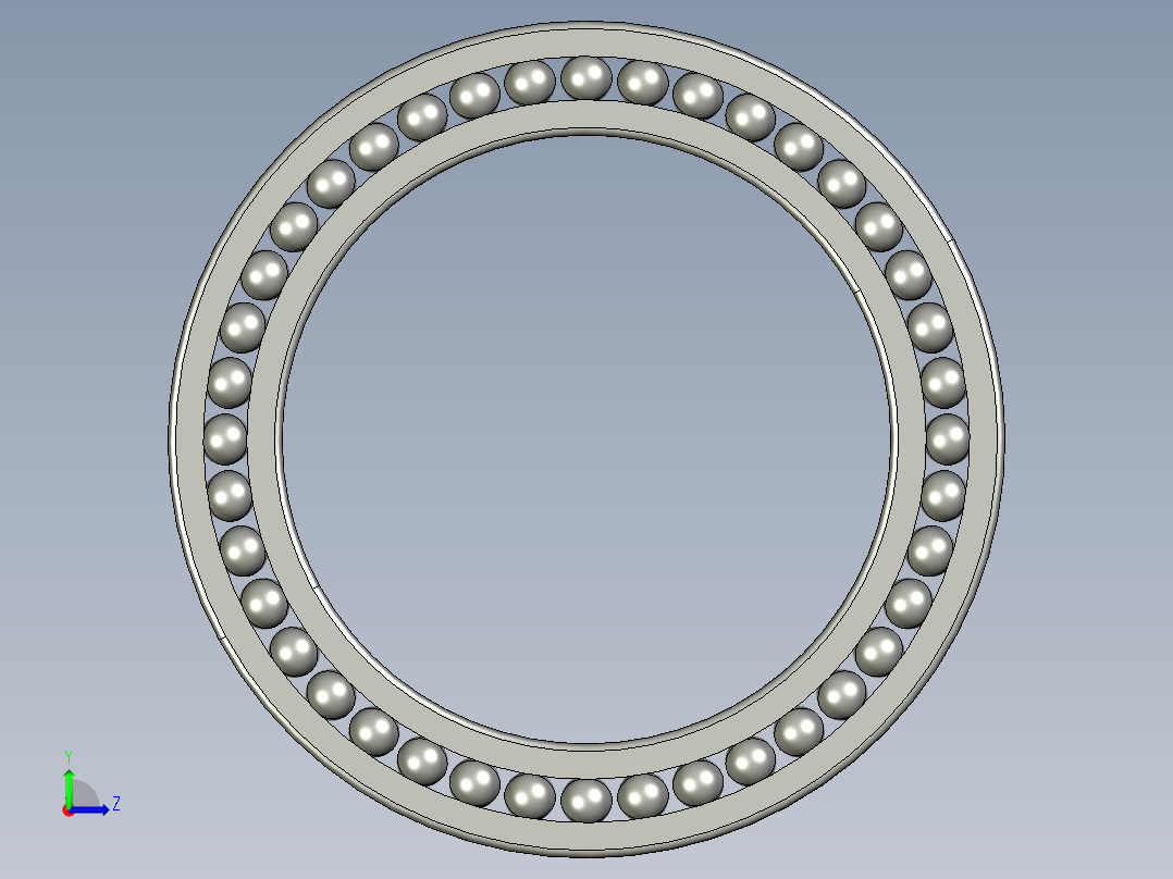 深沟球轴承61932左视图