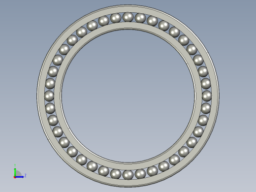 深沟球轴承61932左视缩略图