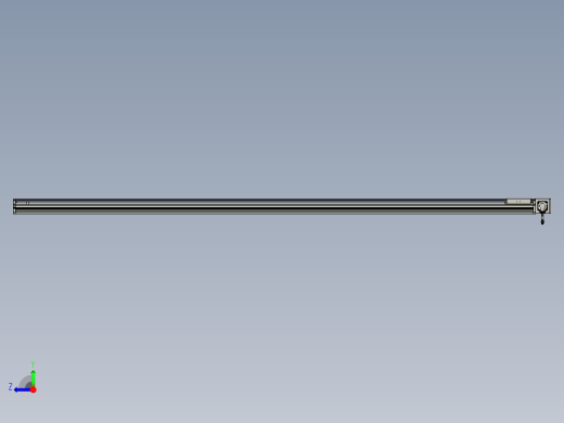 东锦同步带传动-直线滑台模组DH170B-L150-S2950-BL-P400W-C3右视缩略图