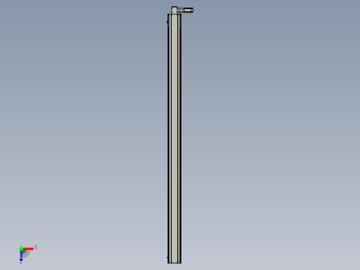 东锦同步带传动-直线滑台模组DH170B-L150-S2950-BL-P400W-C3俯视缩略图