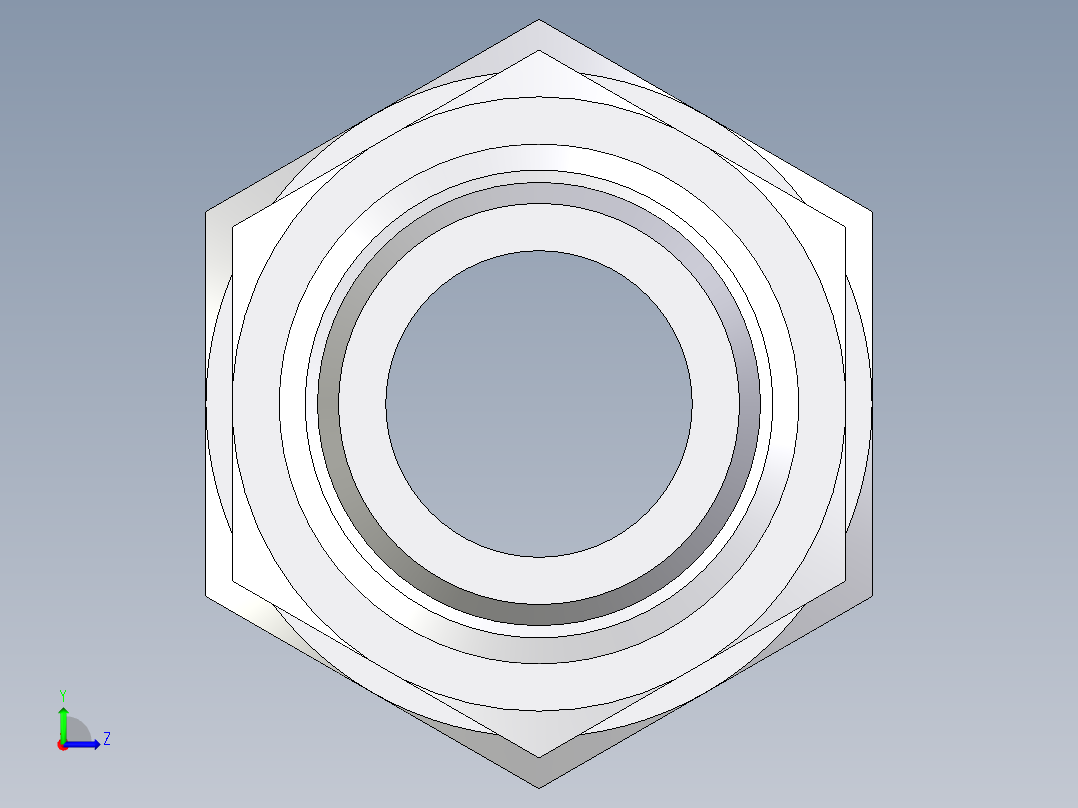 卡套式工业通用硬管接头EO_Male_Stud_connector_GE35LR1CF左视图