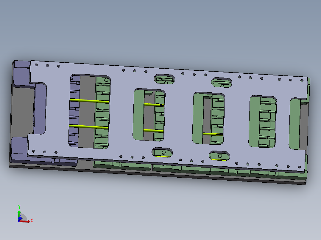 外管整体喷砂治具