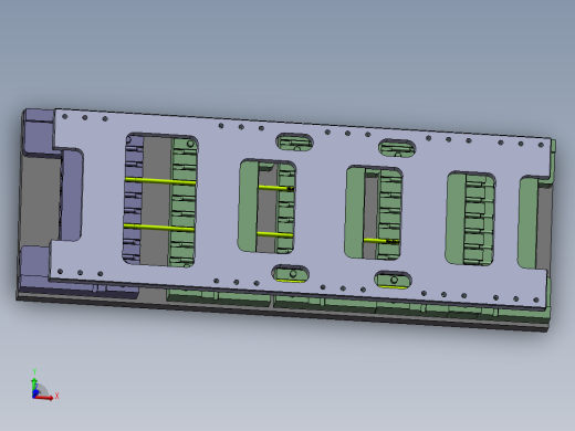 外管整体喷砂治具