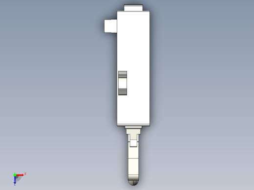基恩士KV-C32_kc图纸模型俯视缩略图