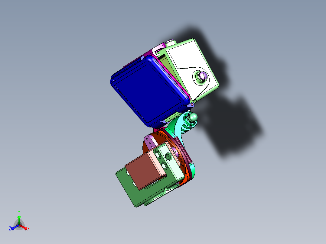 直播防水骑行运动相机主视图