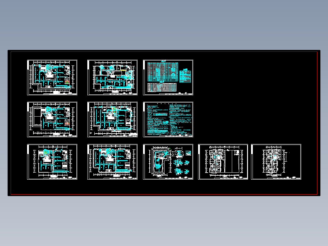 某商住楼通风空调设计图