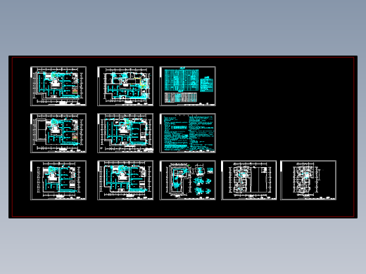 某商住楼通风空调设计图
