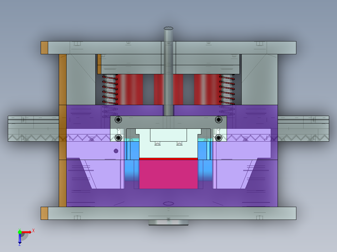 带4个幻灯片的聚氯乙烯弯头110俯视图