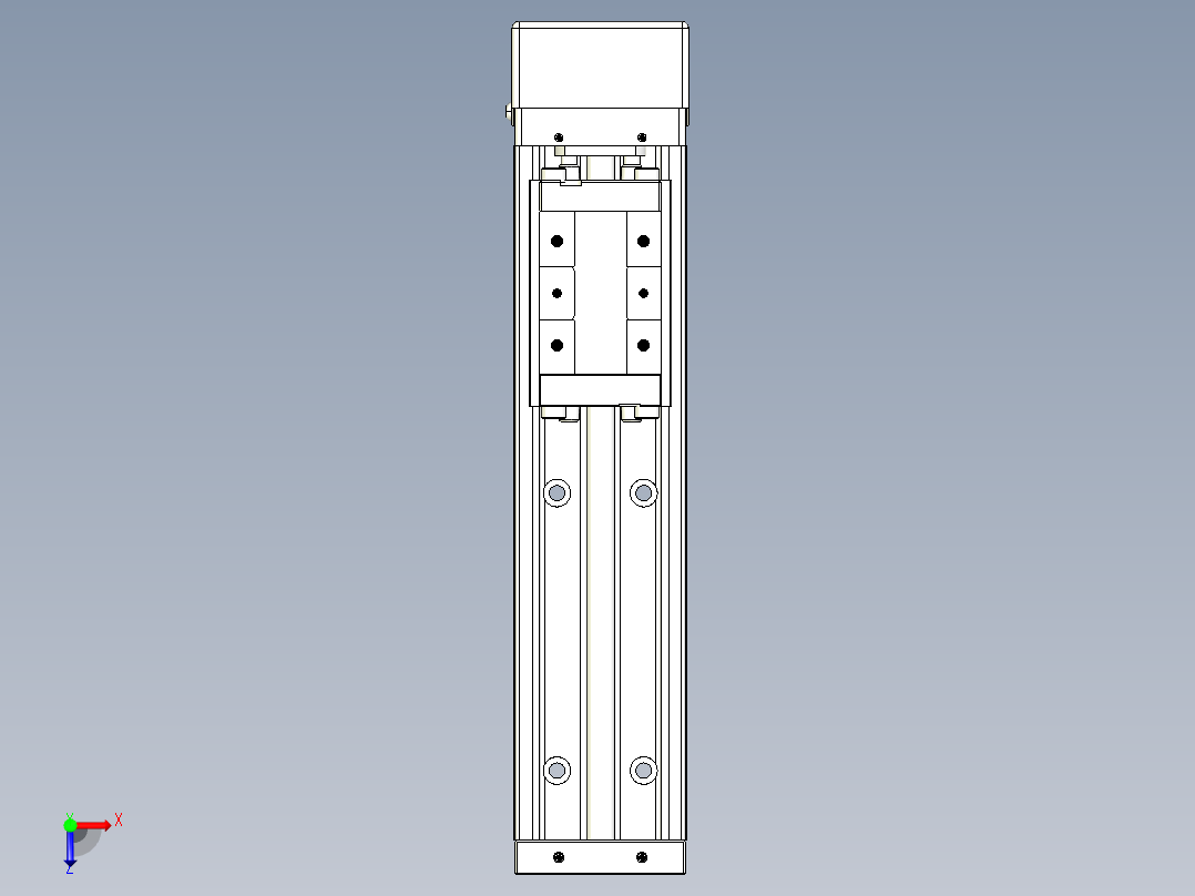 钢基模组-TPA-KSR-5002C-200A1-MP-H1俯视图