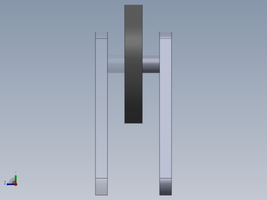 5转轮达芬奇永动机(版本2)图纸右视缩略图