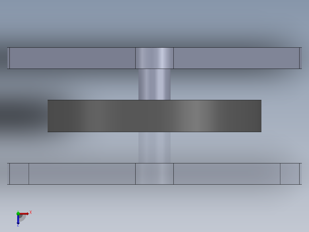 5转轮达芬奇永动机(版本2)图纸俯视图