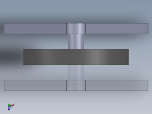 5转轮达芬奇永动机(版本2)图纸俯视缩略图