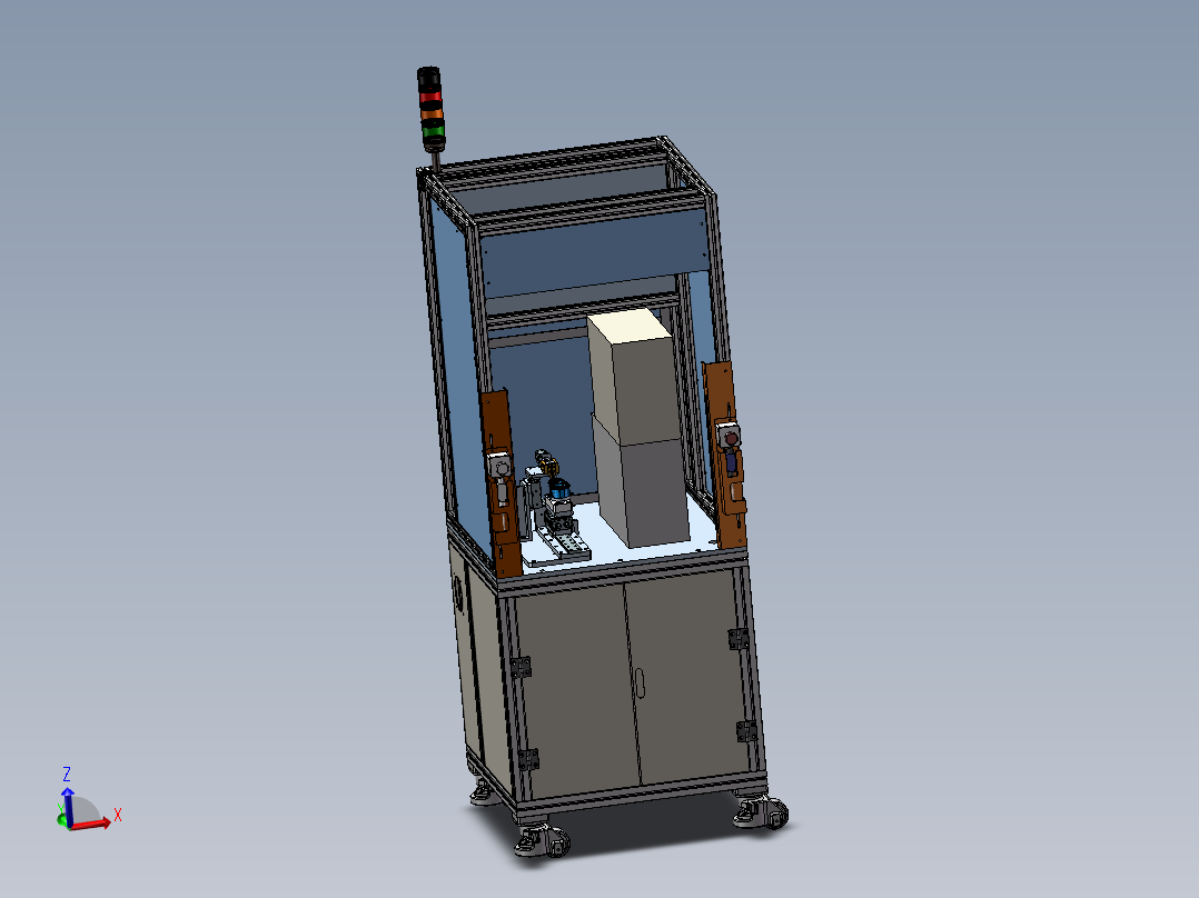 压装衬套压装机（sw20可编辑+工程图）