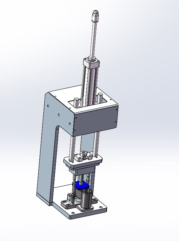 压装衬套压装机（sw20可编辑+工程图）