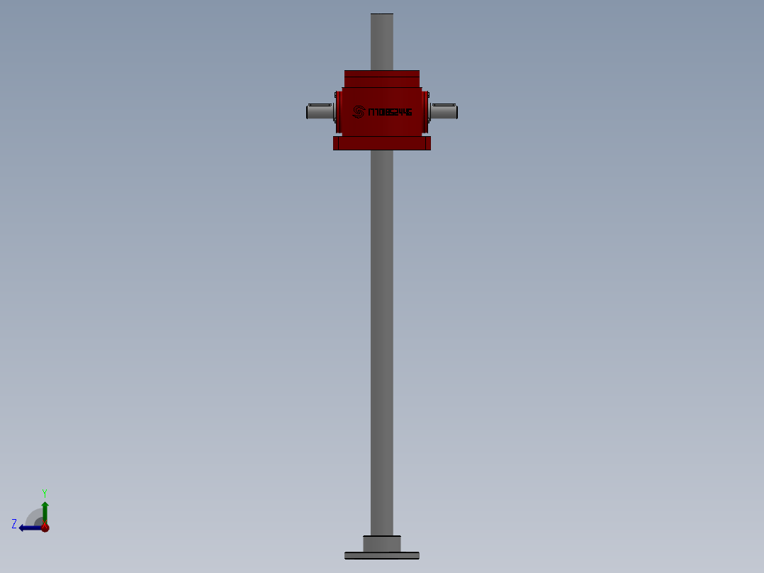 蜗轮丝杆升降机 SWL1T系列 8款右视图