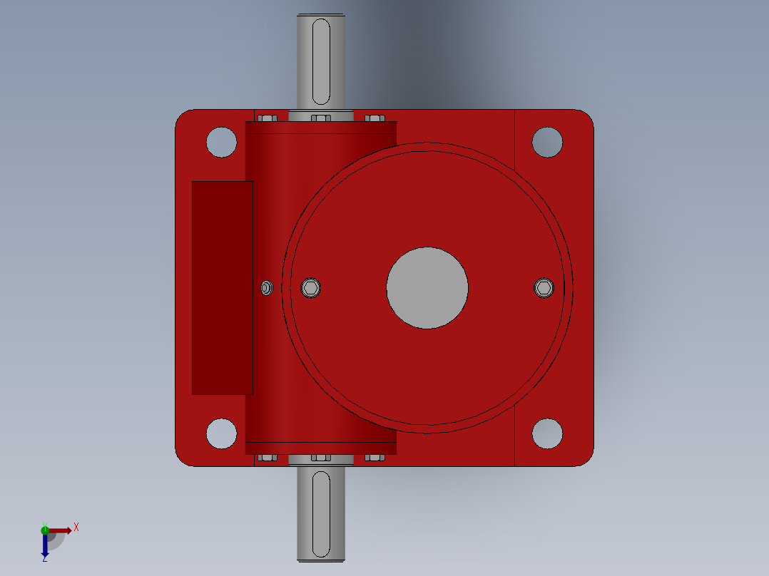 蜗轮丝杆升降机 SWL1T系列 8款俯视图